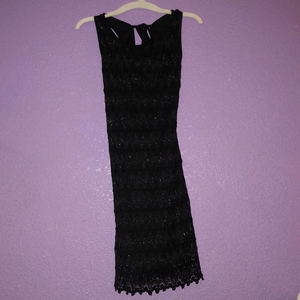 black dress